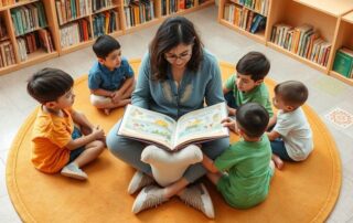 Cuenta cuentos en la Escuela Infantil La Luciérnaga