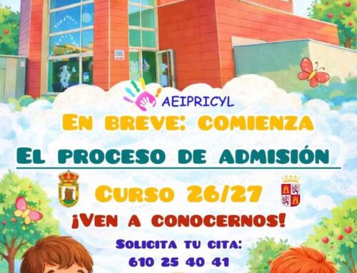 Proceso de Admisión de 17 de marzo al 8 de abril Curso 2026-2027